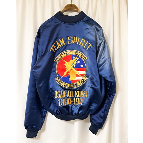 90's "Korea Osan Air Base" Souvenir Jacket