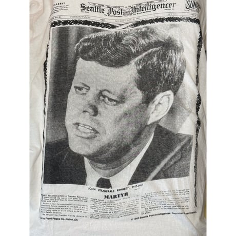 80~90's "John F Kennedy" T-Shirt
