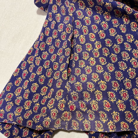 70's "INDIAN IMPORTS" Cotton Blouse
