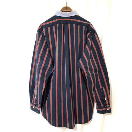 90's "Ralph  Lauren" Stripe BD shirt