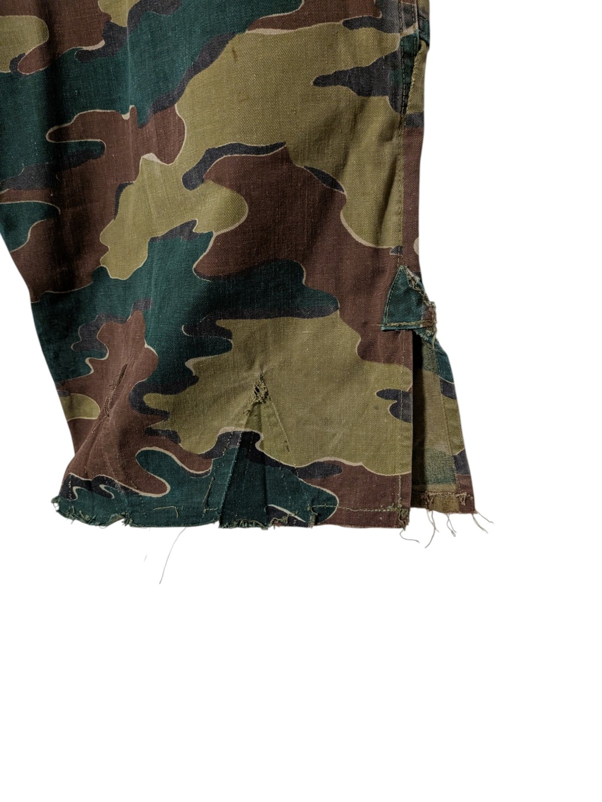 50s~60s Belgian Army Camouflage Cargo Pants | 佐