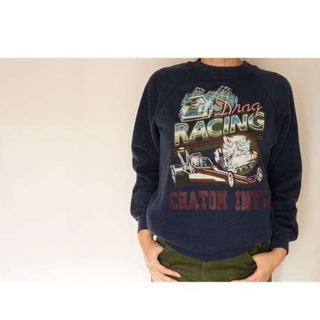 80's "Hanes" Racing Design Sweat