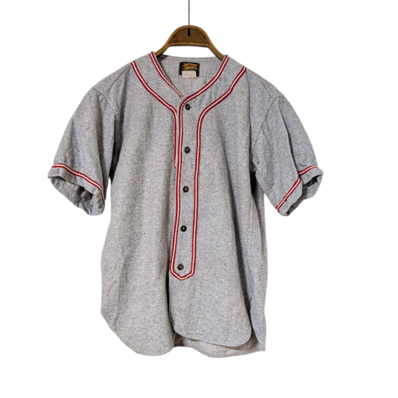 40s DANDUX Baseball Flannel Shirt | 佐々木洋品堂