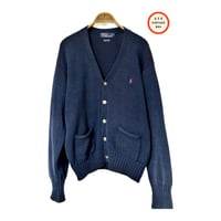 Reg "Polo by Ralph Lauren" Cotton Knit Cardigan