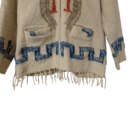 1960s Chimayo Wool Zip Jacket