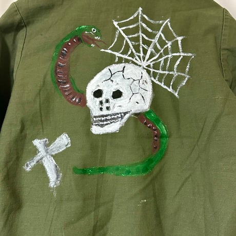 70’s “OG-107” Hand Paint Military Shirt