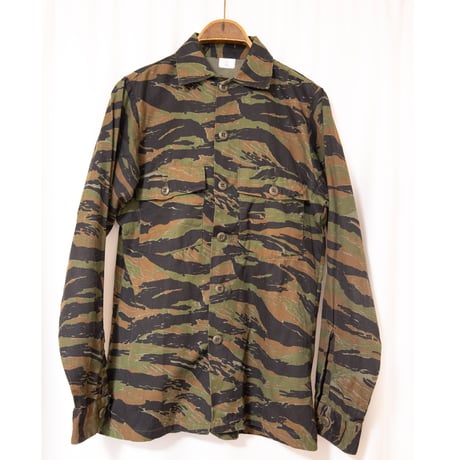 80's "Winfield International" Tiger Camouflage Utility Shirt
