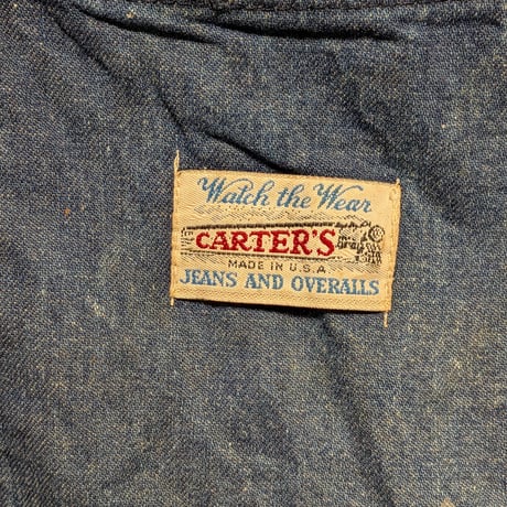 70’s “Carter’s” Denim Work Jacket w/ Blanket Liner
