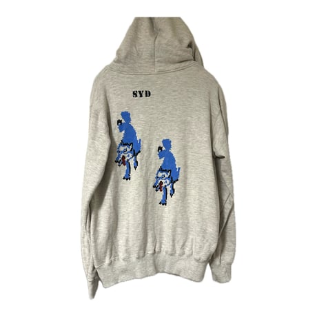 Original Item "Hand Paint" Zip Up Hoodie