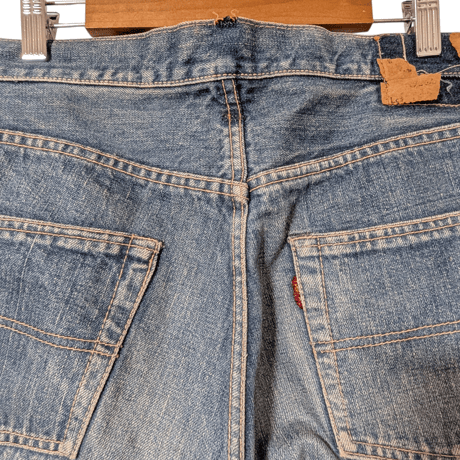 1970s CANTON Flared Denim Pants