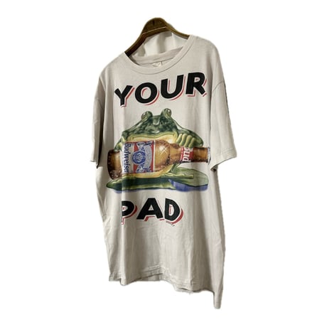 90's "Budweiser" Flog T-Shirt