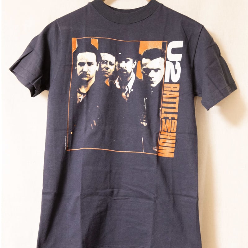 美品【ビンテージ】 U2 Rattle and Hum / バンド tシャツ U2 Rattle and Hum Vintage T-Shirt - Interscope Records