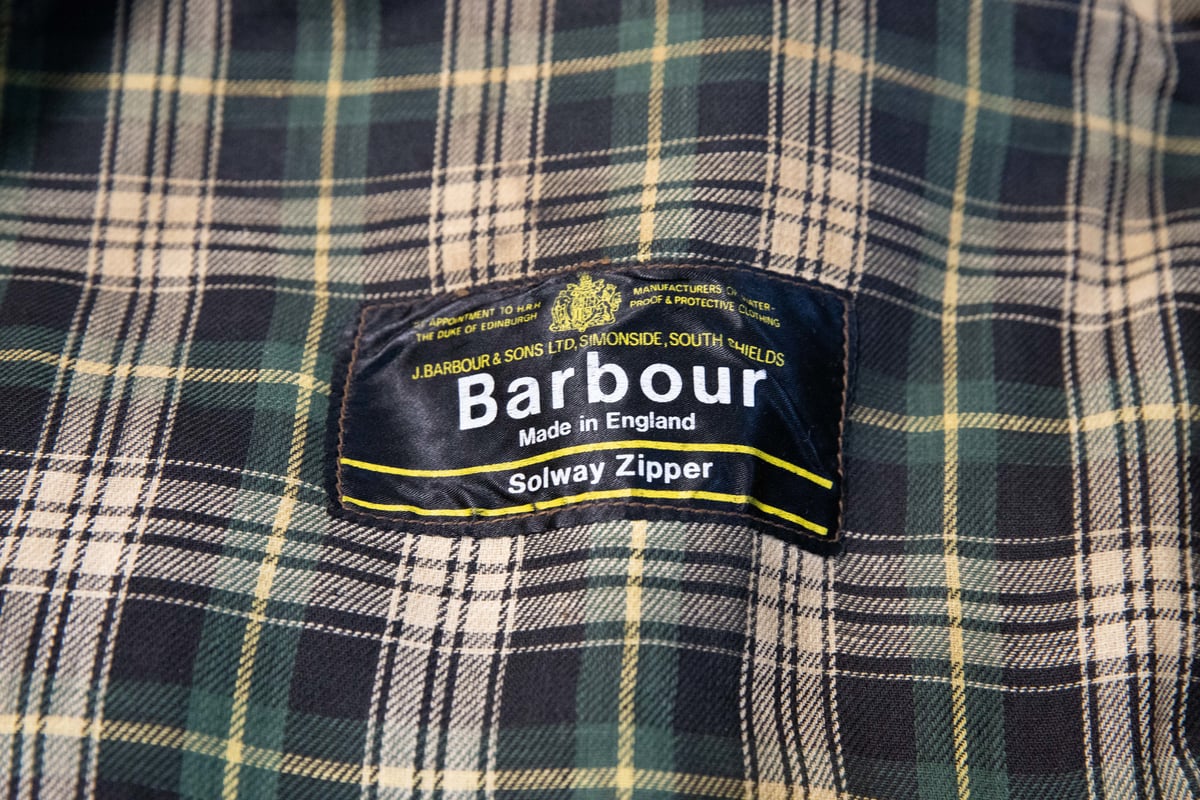 70's 1warrant Barbour Solway Zipper | 佐々木洋品堂 70's 1warrant Barbour Solway Zipper | 佐々木洋品堂