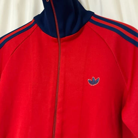 80's "adidas" Short Sleeve Track Jacket