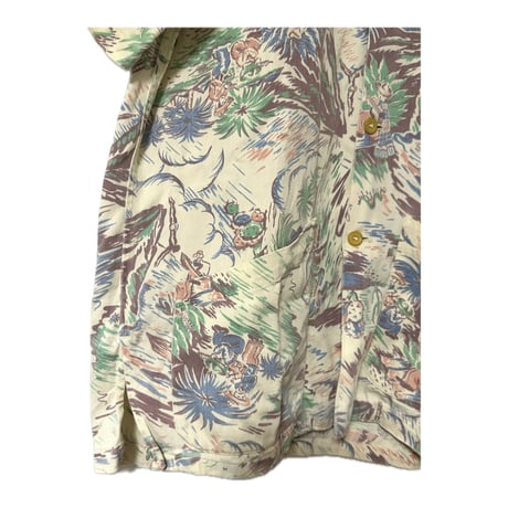 Special 40's "Robert Bruce" Aloha Shirt