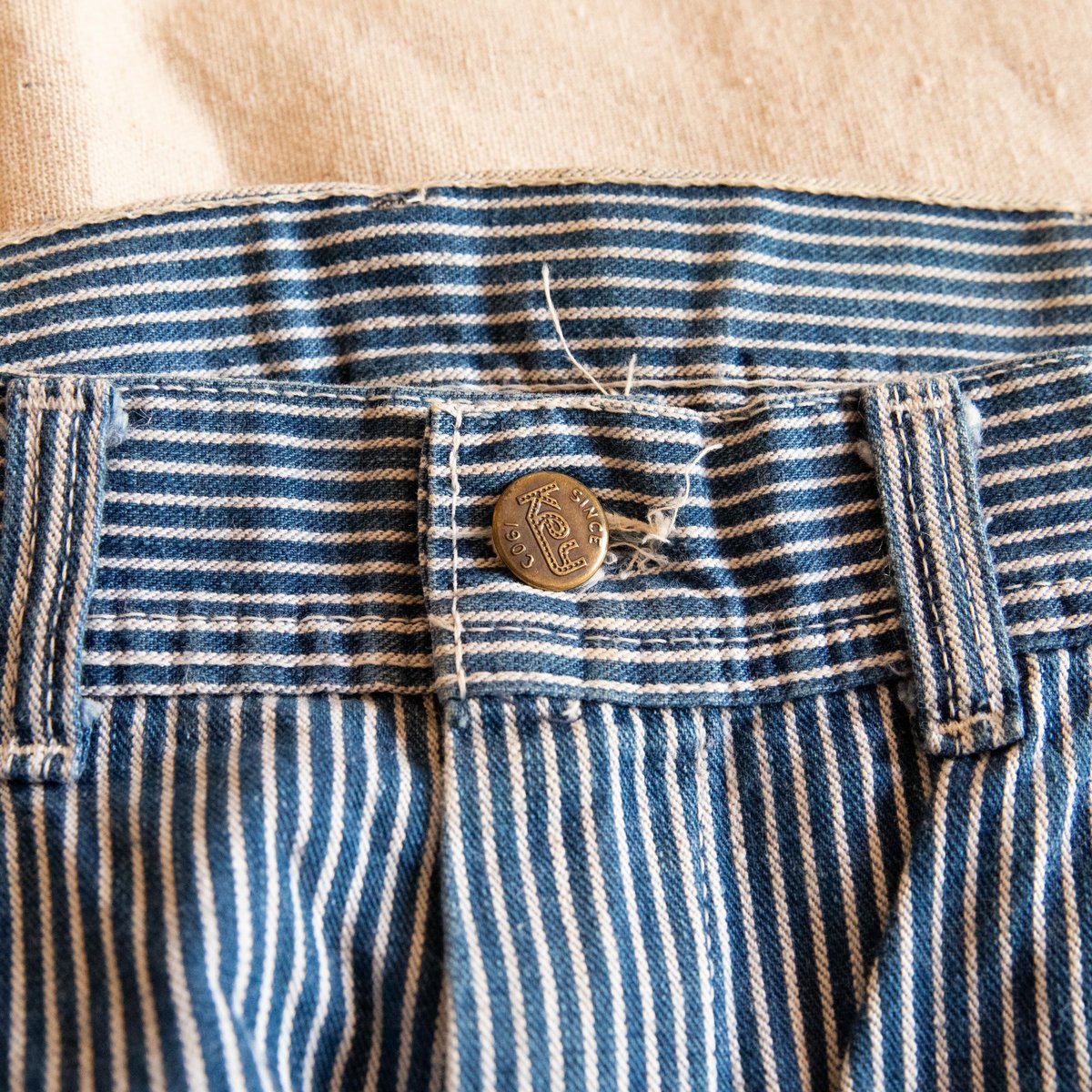 パンツ Alpha KNOX ARMORY / hickory painter HICKORY PAINTER PANTS with SEPARATE APRON ぺインターパンツ