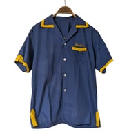 70's “ADMIRAL'S CHOICE”Embroidered Bowling Shirt