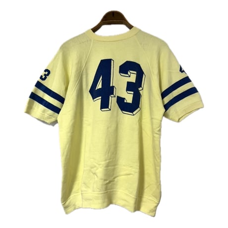 60's〜 Numbering short-sleeved sweatshirt