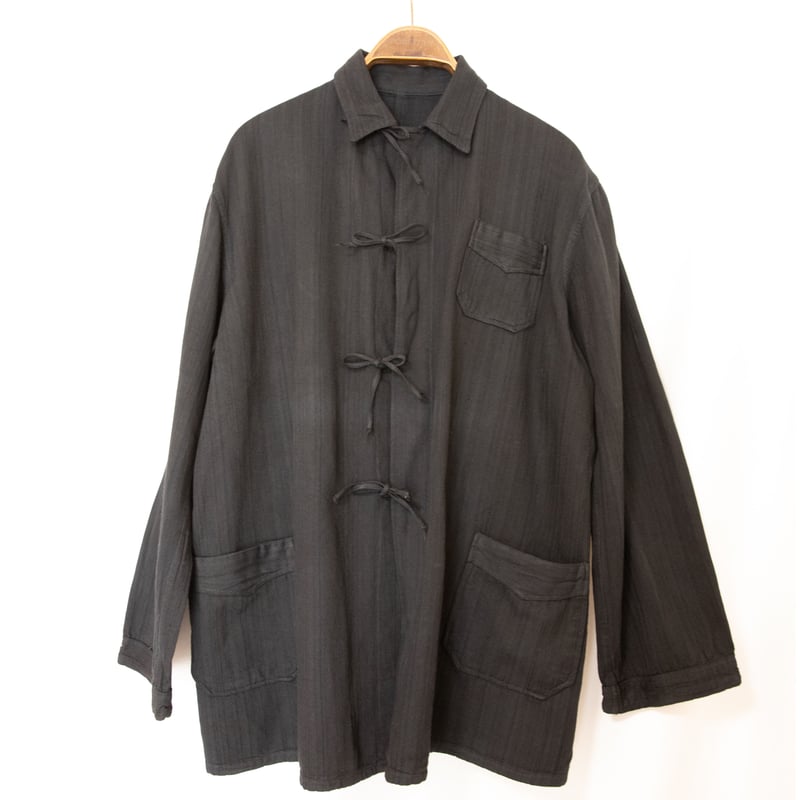 【50s】Bulgarian Army Sleeping Shirt Bulgarian Army Military 50s Sleeping Shirt Blue Stripe