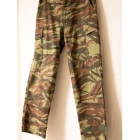 70's~80's Vintage Army Lizard Camo Cargo Pants