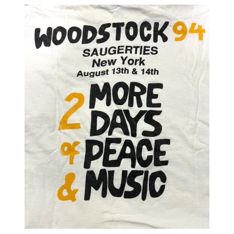 90's " Wood Stock 94" T-Shirt