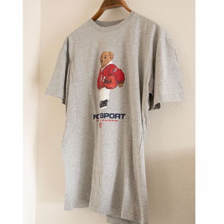 80~90's "POLO SPORT" Polo Bear Dead Stock T-Shirt