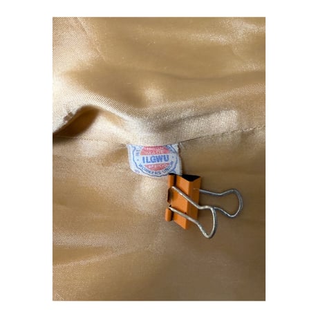 60~70's "ILGWU" Napoleon Coat