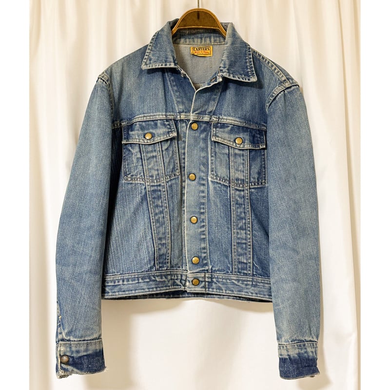 USA製 CARTERS デニムジャケット 楽天市場】濃紺 60s USA製 ☆ カーターズ インディゴ デニム
