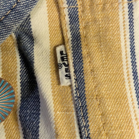 1960s–1970s Levi’s BIG E Reversible Denim Vest