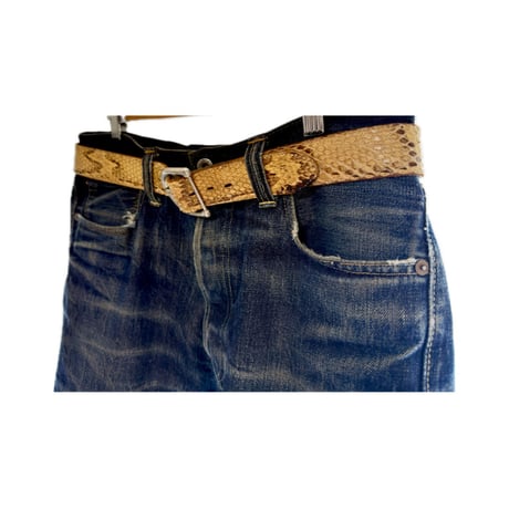 Reg "Justin" Snake Skin Belt