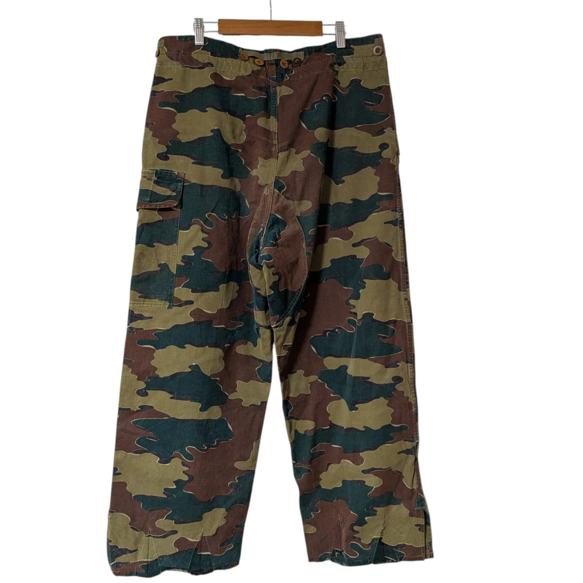 50s~60s Belgian Army Camouflage Cargo Pants | 佐
