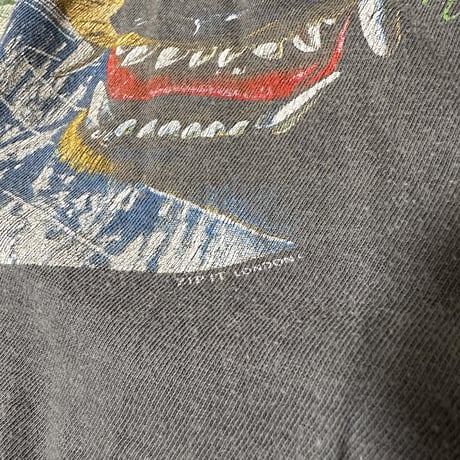 90's "ZIP IT LONDON" Wolf T-Shirt