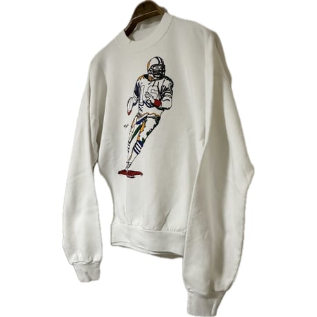 90's "FRUIT OF THE ROOM" AmericanFootball Sweat