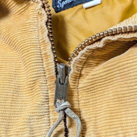 60's Shanhouse Corduroy Zip Jacket