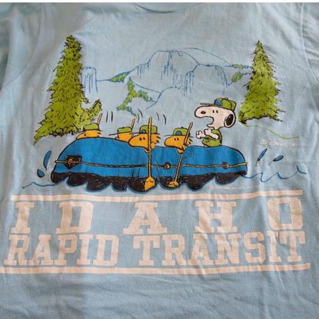 80's "SNOOPY" Print T-Shirt