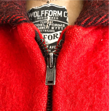 40's "Albert Richard x Hudson's Bay" Wool Sports Jacket