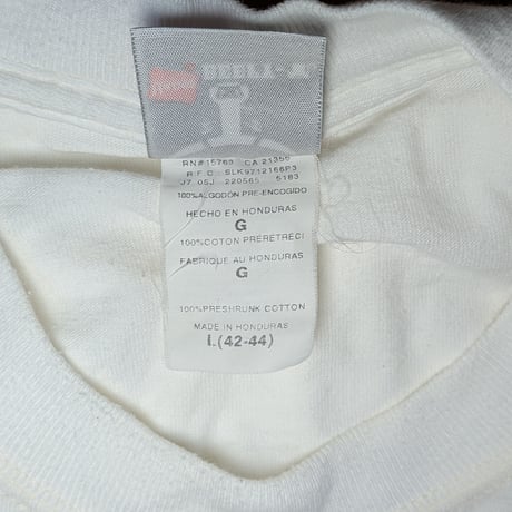 90s Hanes OFFICIAL CALIFORNIA WINO Print T-Shirt