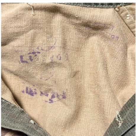 60~70's "Pakistan Armed Forces" Brush Stroke Pattern Smock