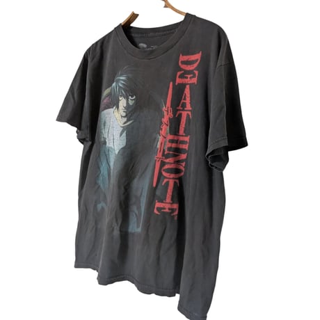 00s DEATH NOTE ”L "Print T-Shirt