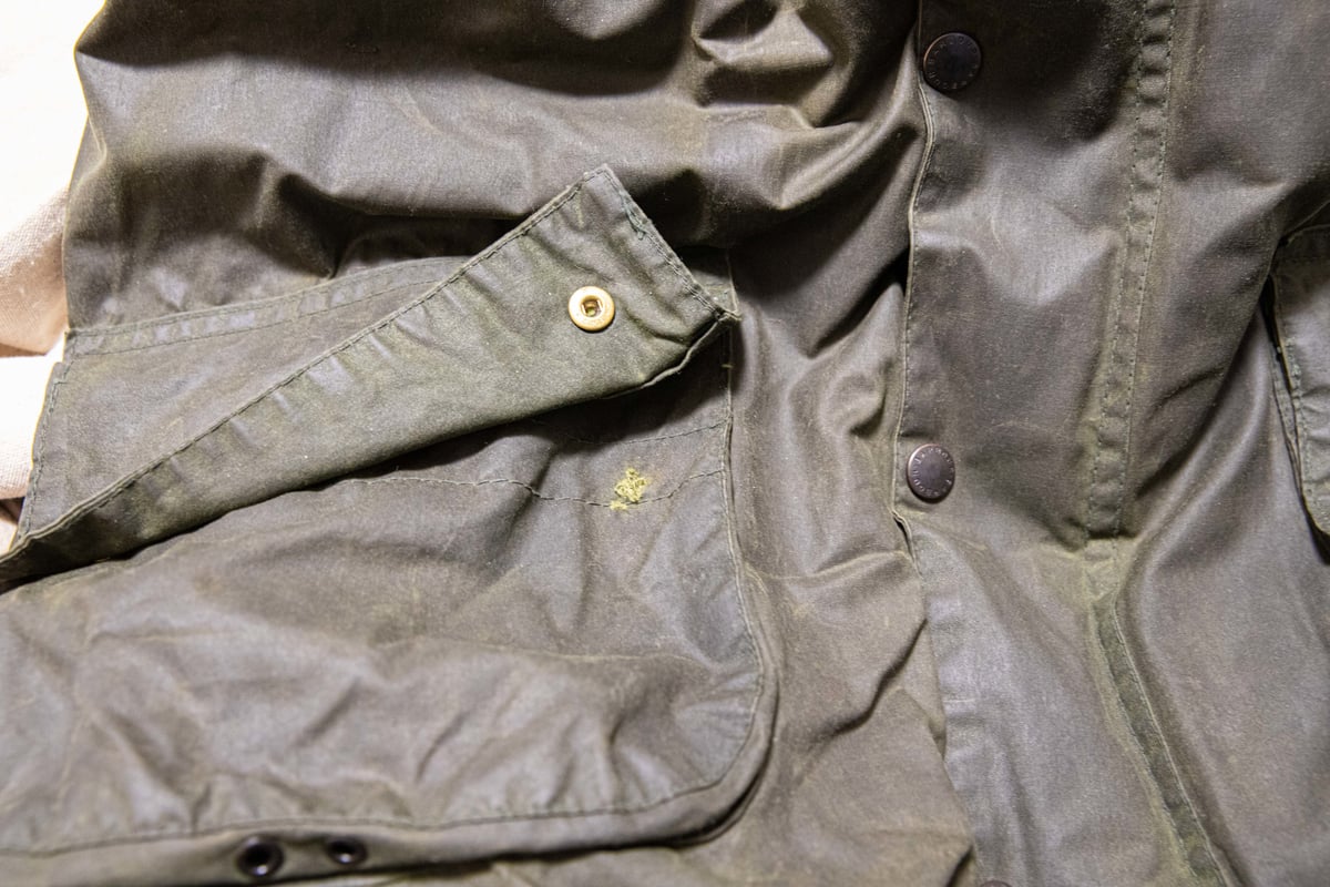 80's 2 warrant Vintage Barbour Game Fair 46in |
