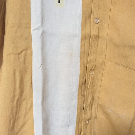 60's HIS HIGHNESS by Nat Nast Embroidered Bowling Shirt