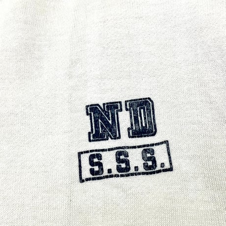60's "Champion" Built Up Neckline Sweat Shirt