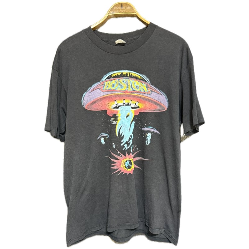 ボストン U.S. TOUR 1987 Tシャツ　ビンテージ　オリジナル 08192214-1987-Boston-US-Tour-