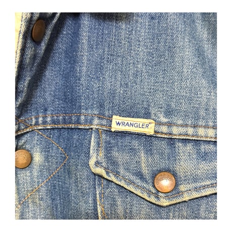 80's "WRANGLER" No Fault Denim