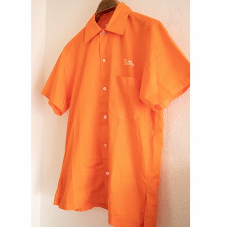 70~80's "Hilton" Bowling Short Sleeve Shirt