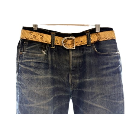 Reg "Justin" Snake Skin Belt