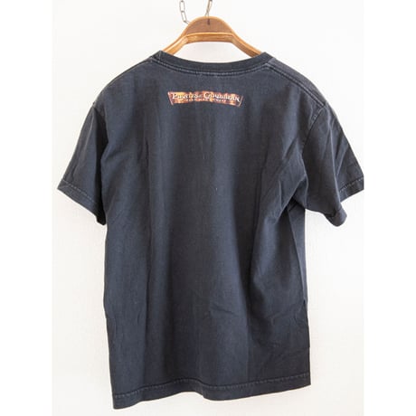 00's "Pirates Of Caribbean" Movie Print T-Shirt