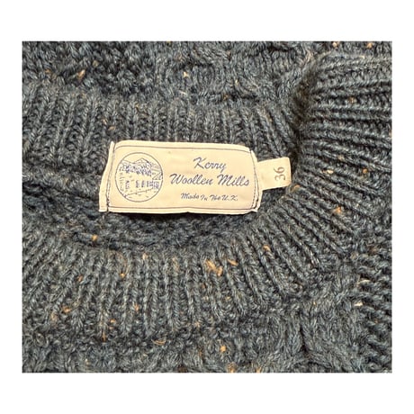 Reg “Kerry Woollen Mills” Cable Knit