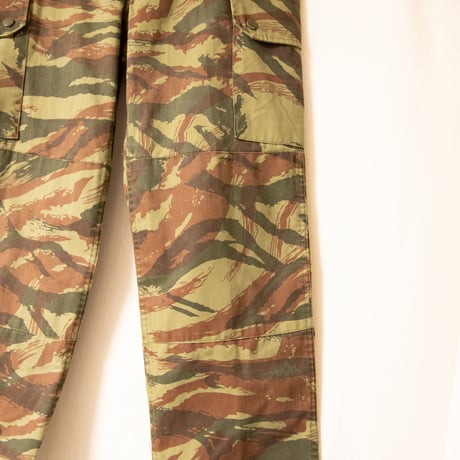 70's~80's Vintage Army Lizard Camo Cargo Pants