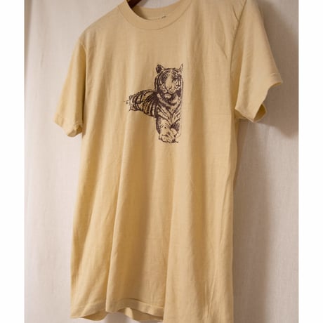 60's "TIGER"Print T-Shrit